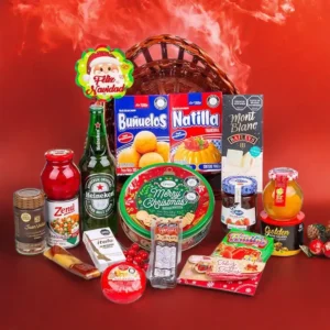 Ancheta Navideña Corazones Felices