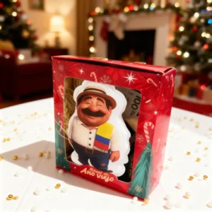 muñeco de año viejo en caja