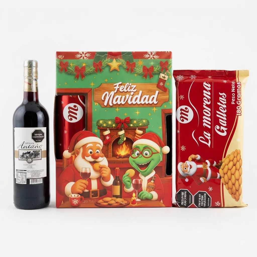 ancheta-noche-mágica-con-vino-galletas-natilla-y-masmelos